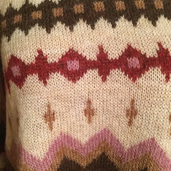NWT fair isle print knit sweater plus size - Picture 2 of 10